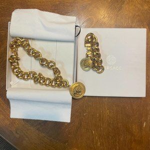 Versace Gold Jewelry Set